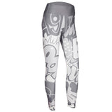 CHRLEISURE Women Digital Printing Leggings Workout Leggings High Waist Push Up Leggins Mujer Fitness Leggings Women'S Pants