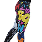 CHRLEISURE Women Digital Printing Leggings Workout Leggings High Waist Push Up Leggins Mujer Fitness Leggings Women'S Pants
