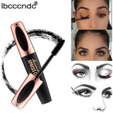 New 4D Silk Fiber Lash Mascara Waterproof Rimel 3d